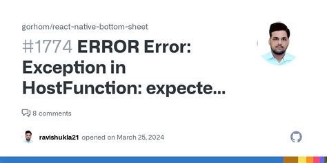 exception in hostfunction expected 0.